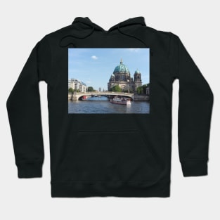 Berlin Cathedral and River Spree, Berlin-Mitte, Berlin, Germany Hoodie